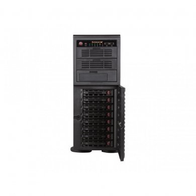 CSE-743T-665B SUPERMICRO SuperChassis Black 4U Pedestal Server