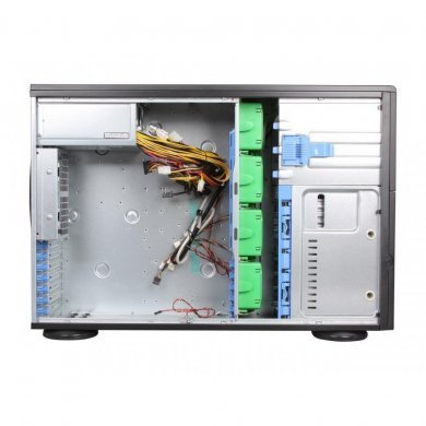 CSE-743T-665B SUPERMICRO SuperChassis Black 4U Pedestal Server