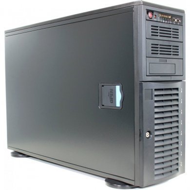 CSE-743T-665B SUPERMICRO SuperChassis Black 4U Pedestal Server