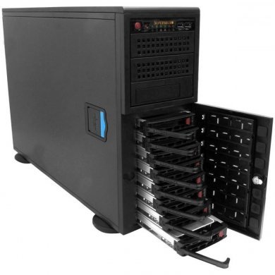 CSE-745TQ-R800B Supermicro Gabinete Server 4U Torre EATX