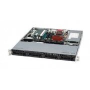 Supermicro Chassis Server Rack 1U 4 Baias 3.5 SAS/SATA Hot-Swap Fonte Fixa 600W Acompanha DVD-ROM Slim
