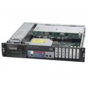 SuperChassis SUPERMICRO Rack 2U com 2 Fontes Redundantes 700W, 3 Baias 3.5 Hot-Swap SAS / SATA, Suporta CPU In