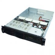 Gabinete Rack 2U SUPERMICRO CSE-823T-R500LPB com Fonte  Board Compatível: Extended ATX 12