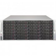 Supermicro SuperChassis servidor rack 4U 24 baias 2x Xeon E5620 @2.4GHz, 16GB 1333MHz (4x 4GB), 24 baias HD 3.5 pol, 2x fontes 1200W