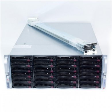 CSE-846 Supermicro SuperChassis servidor rack 4U 24 baias
