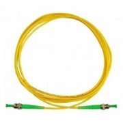Cordão Simplex Multimodo ST/ST-APC 6M om2 1 fibra 50/125 LC para LC polimento APC, cor amarelo 6 metros