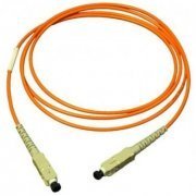 Cordão Óptico Simplex Multimodo SC/SC-UPC 2.5M om1 1 fibra 62.5/125 SC/SC polimento UPC laranja 2.5 Metros
