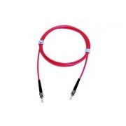 CORDÃO ÓPTICO SIMPLEX MM 62.5 ST/ST SPC Multimodo 62.5/125 1.5 Metro Laranja