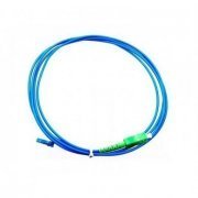 Cordão Simplex Monomodo LC-UPC/SC-APC 2M 1 fibra 9/125 LC polimento UPC para SC polimento APC, cor Azul 2 metr