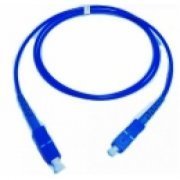 Cordão Simplex Monomodo SC/SC-PC 2.5M 1 fibra 9/125 SC para SC polimento PC, cor Azul 2.5 metros