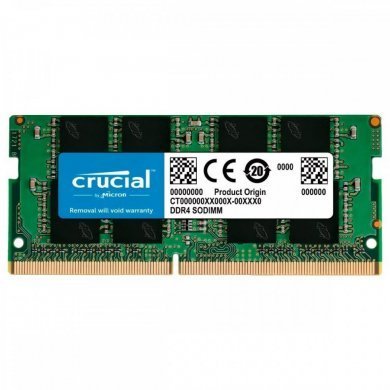 CT16G4SFRA32A Crucial Memória 16GB DDR4 3200MHz SODIMM