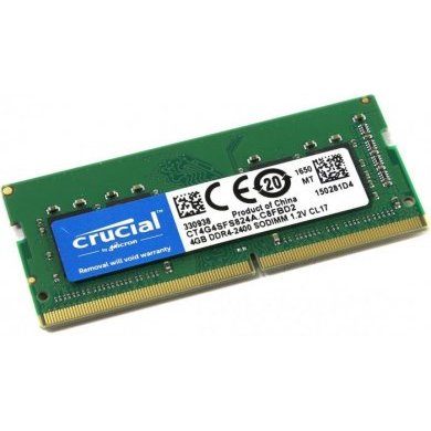CT4G4SFS824A Crucial Memoria DDR4 4GB 2400Mhz CL17 Sodimm