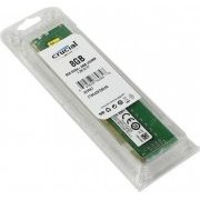 Crucial Memoria 8GB 2400Mhz DDR4 CL17 PC4-19200 Dual Ranked, x8 based, Unbuffered NON-ECC 1.2V 1024Meg x 64, 288 Pinos