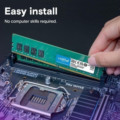 Crucial Memória 8GB DDR4 3200MHZ PC4-25600