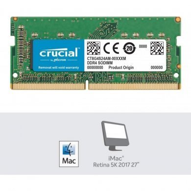 Crucial Memória 8GB DDR4 2400Mhz SODIMM CL17