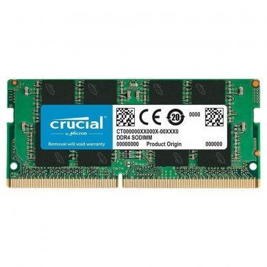 Crucial memória 8GB DDR4 2666MHz CL19 SODIMM