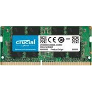 Crucial memoria DDR4 8GB 2666Mhz notebook 260pin PC4-21300 CL19 Single Ranked x8 based unbuffered NON-ECC 1.2V 1024Meg x 64