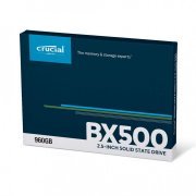 Crucial BX500 SSD 960GB 6Gbs 2.5 polegadas leitura 540MB/s e escrita 500MB/s
