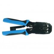 Alicate de Crimpar Profissional Para crimpar Modular Plug 8x8 ( RJ45 ), 6x4 ( RJ11 ), 6x6 ( RJ12 ), 4x4, 4x2, 