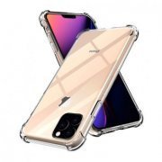 Capa Anti Shock para Apple Iphone 11 TPU Transparente com bordas anti impacto