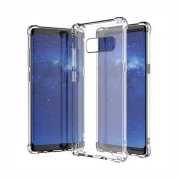Capa Anti Shock para Samsung Note 8 TPU Transparente com bordas anti impacto