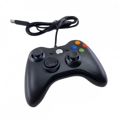 CTRL-XBX360-BK CONTROLE PARA XBOX 360/PC COM FIO USB