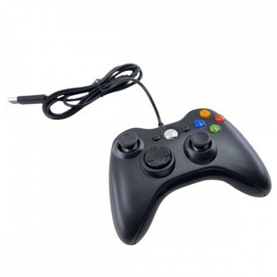 CTRL-XBX360-BK CONTROLE PARA XBOX 360/PC COM FIO USB