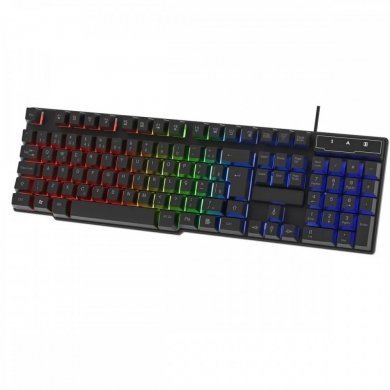 CV01 Evolut teclado gamer CV01 retroiluminado USB