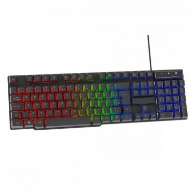 CV01 Evolut teclado gamer CV01 retroiluminado USB