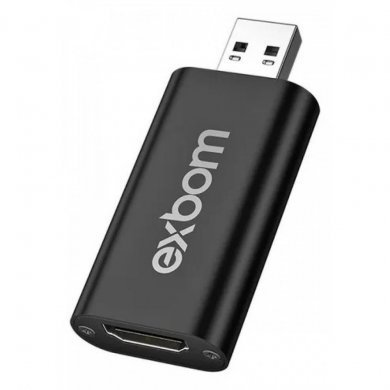 Exbom placa de captura portatil USB Full HD