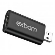 Exbom placa de captura portatil USB Full HD HDMI capt
