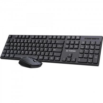 CW11 Fortrek kit mouse e teclado sem fio CW11 teclas slim 1600DPI