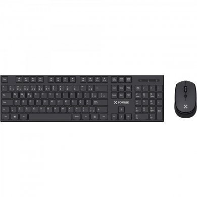 CW11 Fortrek kit mouse e teclado sem fio CW11 teclas slim 1600DPI