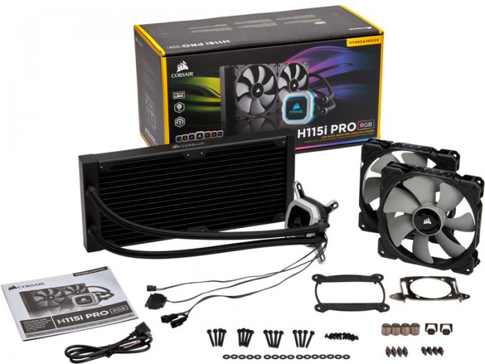 CW-9060032-WW Corsair Hydro Cooling H115I PRO RGB RADIADOR