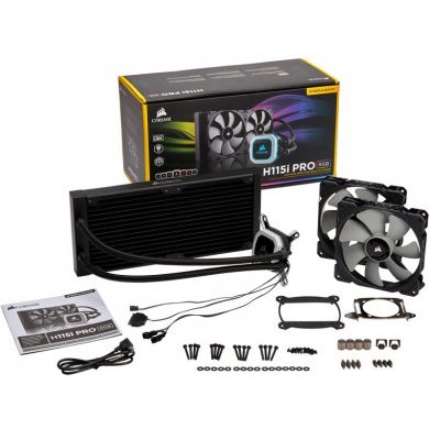 Corsair Hydro Cooling H115I PRO RGB RADIADOR
