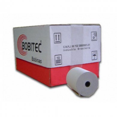 CXBOX-76x30-1V Bobina 76mm x 30mts 1Via Bobitec, para PDV (Caixa com 30 unidades