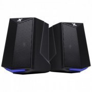Vinik Caixa de som gamer Crusade Led Azul 6W USB 2.0 