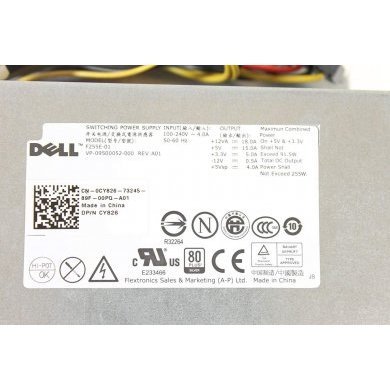 Dell fonte 255W para Optiplex 24 pinos mini ATX