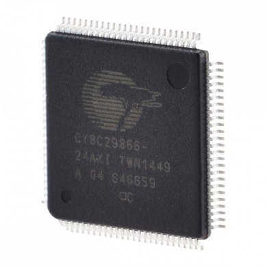 CY8C29866-24AXI MCU 8bit 32KB Flash 2K SRAM 3.3V/5V 100-Pin TQFP