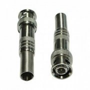 Seccon Kit 10 peças conector BNC 50 ohms com Parafuso e Mol para cabo de 4,0mm
