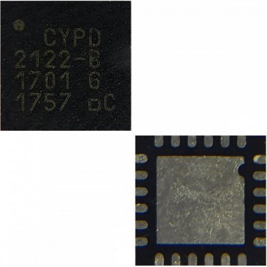 CYPD2122-24LQXI CI CYPD 2122 controlador de USB-C 1.0 QFN24 SMD