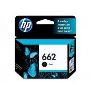 HP cartucho de tinta 662 preto 2ml rendimento aproximado 120 páginas. Compatibilidade  Deskjet Ink Advantage 2515, 2516, 3516