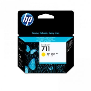 CZ132A HP Cartucho de Tinta HP 711 Amarelo 29 ml