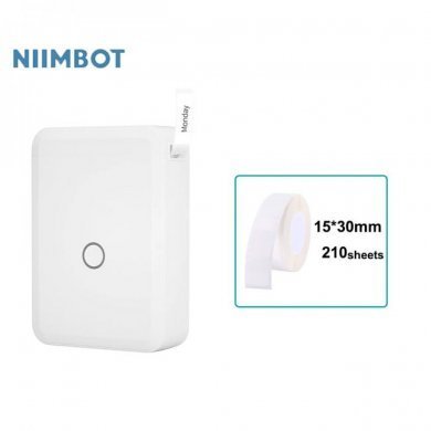 ROTULADORA BLUETOOTH NIIMBOT D110 BRANCO + Ribon