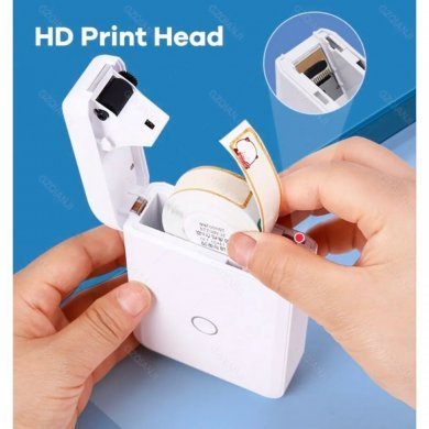 ROTULADORA BLUETOOTH NIIMBOT D110 BRANCO + Ribon