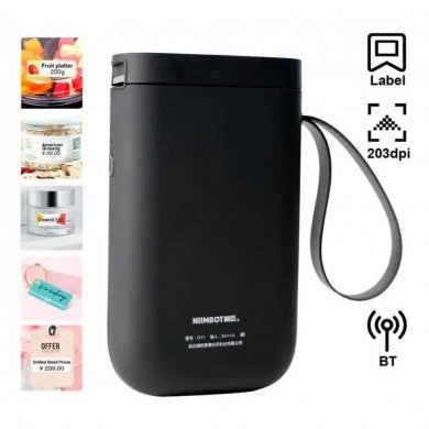Rotuladora bluetooth Niimbot D11 Preto