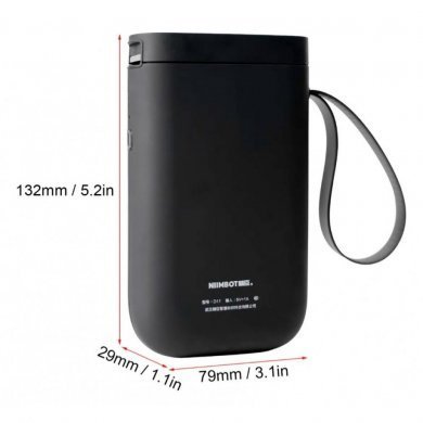Rotuladora bluetooth Niimbot D11 Preto