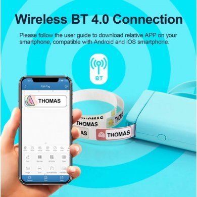 Rotuladora bluetooth Niimbot D11 Preto