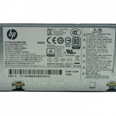 D18-310P1A Fonte HP 310W ATX ProDesk G3 280 600 / G5 400 SFF