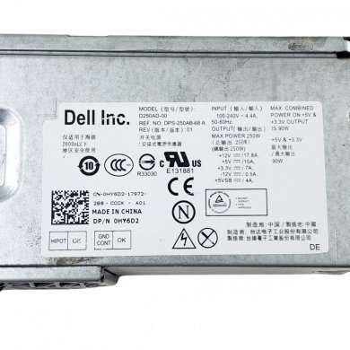 D250AD-00 Fonte original DELL 250W SFX 24P Slim